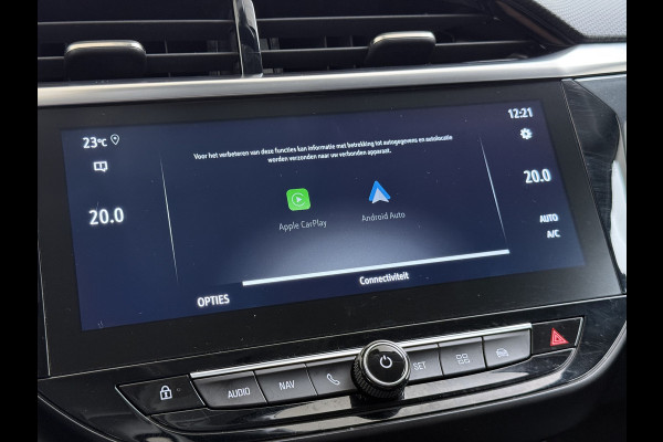Opel Corsa 100PK 5Drs Automaat Elegance Two-tone Navi Ecc Apple Carplay Android Auto Bluetooth Cruise Control Keyless Lmv Led Privacy Glas Isofix Lane Assist Regen-Lichtsensor 1e Eigenaar Dealeronderhouden Origineel Nederlandse Auto