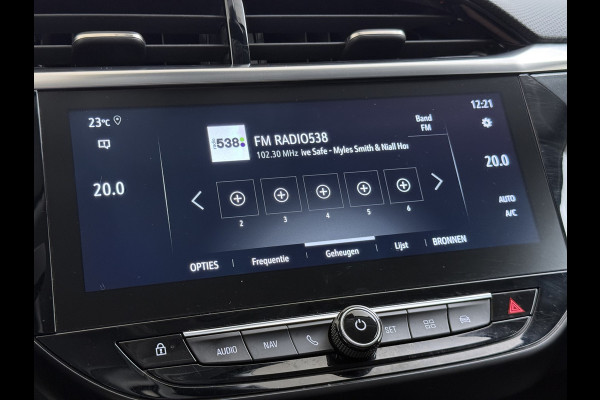 Opel Corsa 100PK 5Drs Automaat Elegance Two-tone Navi Ecc Apple Carplay Android Auto Bluetooth Cruise Control Keyless Lmv Led Privacy Glas Isofix Lane Assist Regen-Lichtsensor 1e Eigenaar Dealeronderhouden Origineel Nederlandse Auto