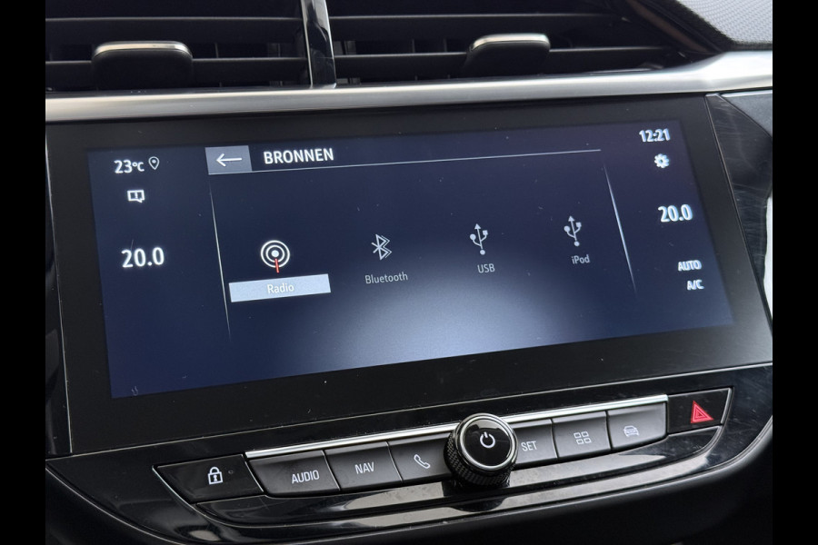 Opel Corsa 100PK 5Drs Automaat Elegance Two-tone Navi Ecc Apple Carplay Android Auto Bluetooth Cruise Control Keyless Lmv Led Privacy Glas Isofix Lane Assist Regen-Lichtsensor 1e Eigenaar Dealeronderhouden Origineel Nederlandse Auto