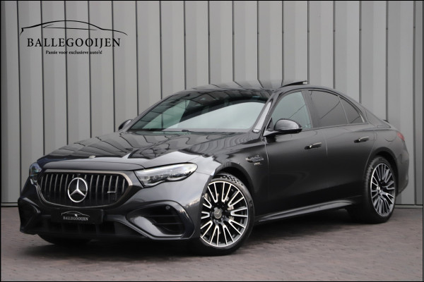 Mercedes-Benz E-Klasse AMG 53 4MATIC+ | 585PK | Massage | Hyperscreen | Achterasbesturing | Head-up | Burmster 4D | Stoelkoeling | Soft-close | Keyless
