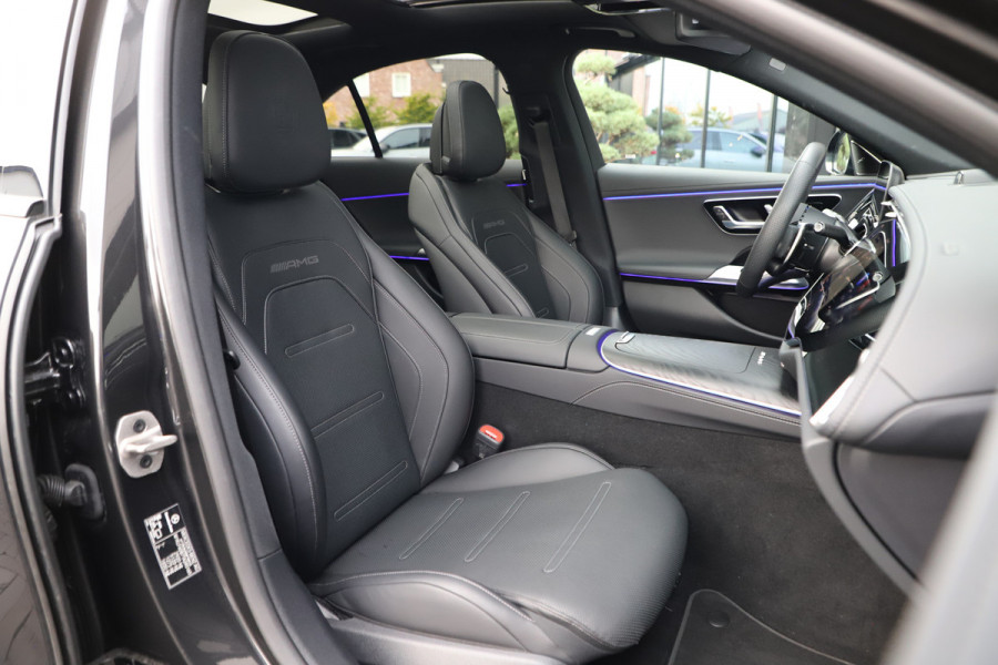 Mercedes-Benz E-Klasse AMG 53 4MATIC+ | 585PK | Massage | Hyperscreen | Achterasbesturing | Head-up | Burmster 4D | Stoelkoeling | Soft-close | Keyless