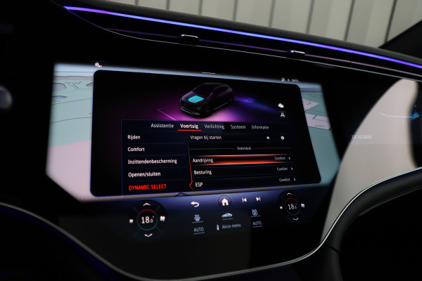 Mercedes-Benz EQE SUV 350+ AMG Line 96 kWh | Hyperscreen | Achterasbesturing | Head-up | Burmester | Keyless-go | Digital-light | Leder | Pano | 2024.