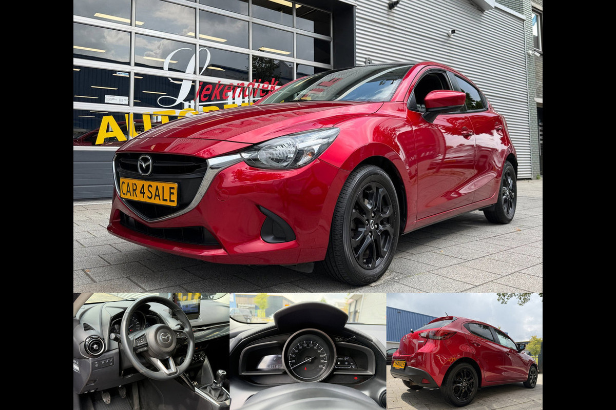 Mazda 2 1.5 Skyactiv-G Dynamic+ - Apple CarPlay / Navigatie I Airco I Sport velgen I 97.000 KM Dealer onderhouden