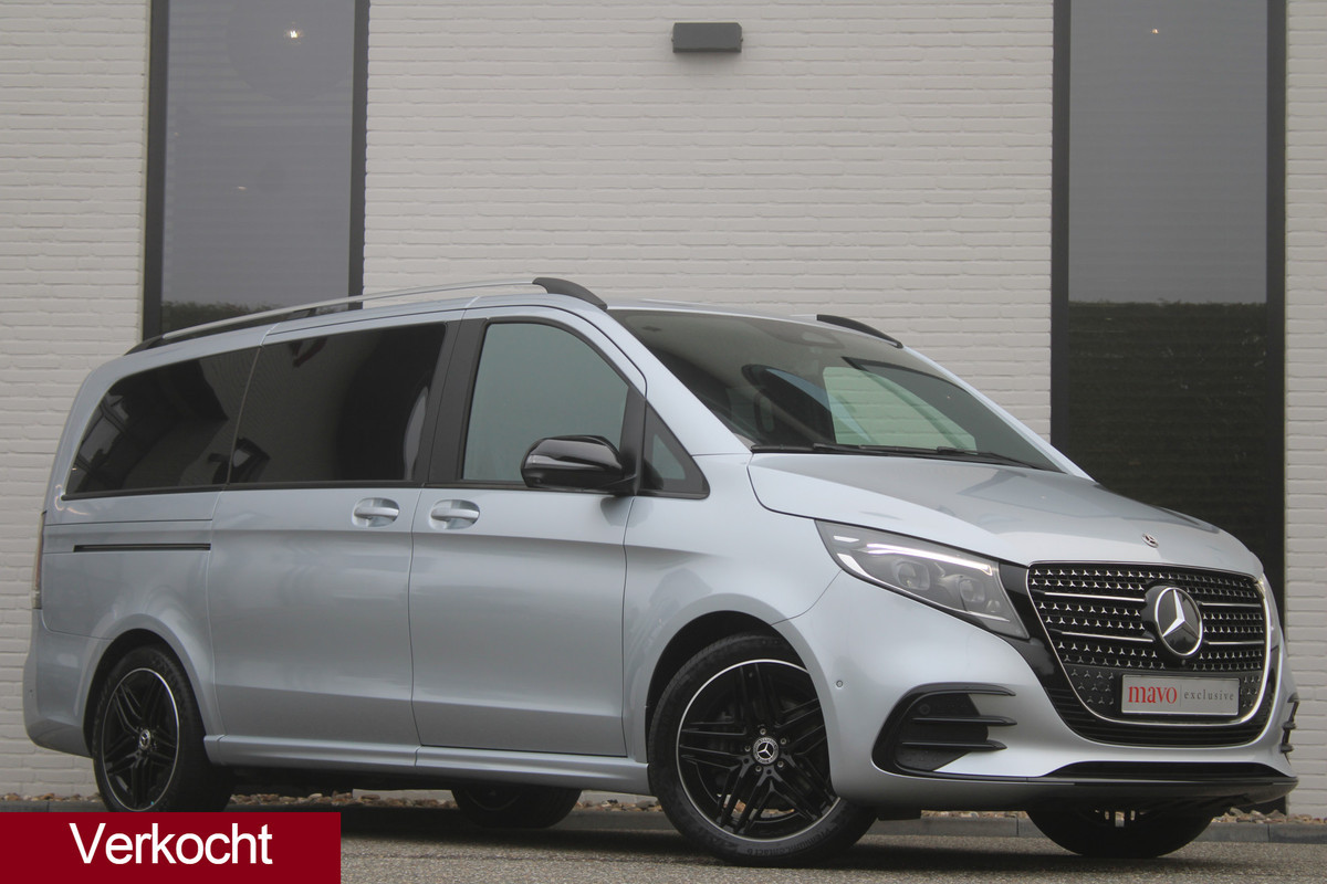 Mercedes-Benz V-Klasse 300d / AMG / Exclusive / 7-persoons / Elec Stoelen / Burmester / Nightpakket / Vol Opties / NIEUWSTAAT.