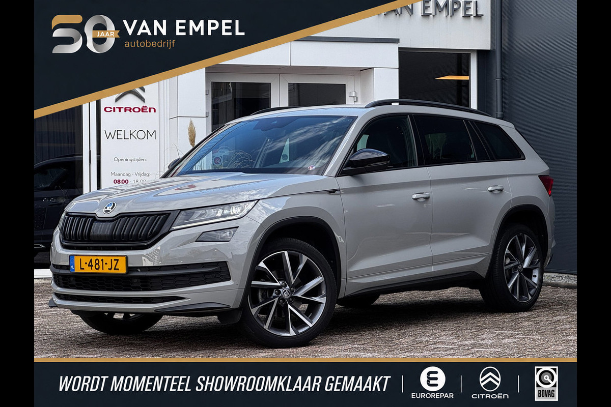 Škoda Kodiaq 1.5 TSI Sportline Business | NL-Auto | Sportstoelen + Memory | Camera | Winter Pack | Adaptive Cruise