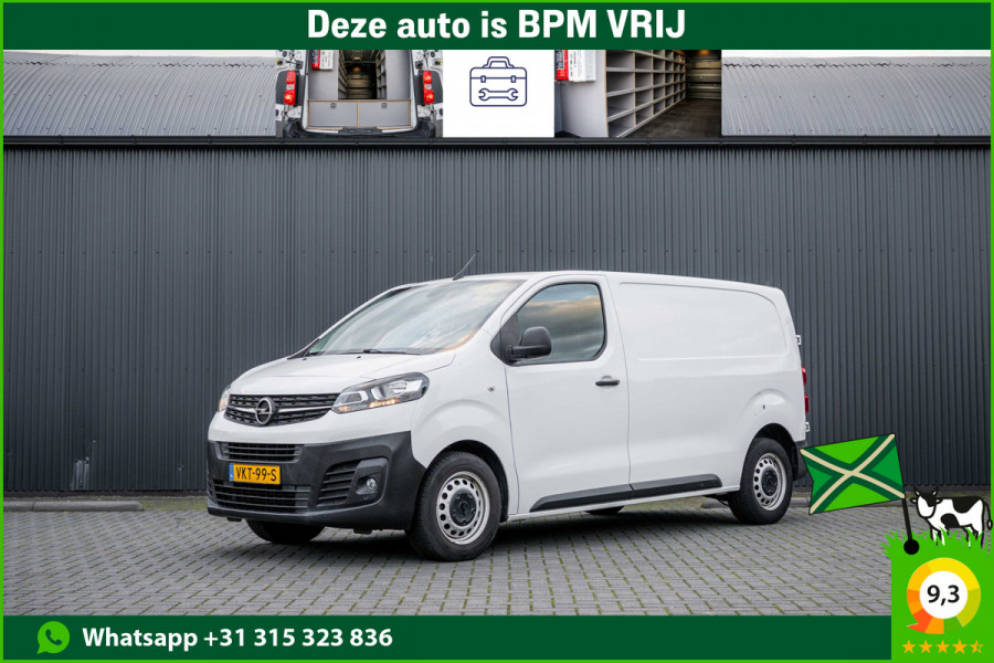 Opel Vivaro 1.5 L2H1 | Volledig ingericht | 1e Eigenaar | Cruise | PDC | Airco | 3-Zits