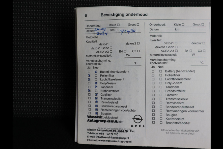 Opel Combo 1.5D 102pk Euro 6 L2 Lang - Sortimo - Navi