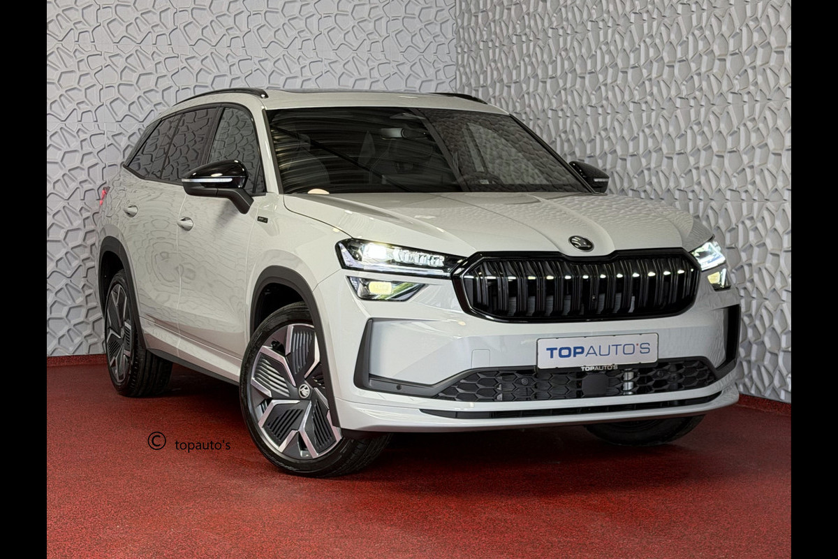 Škoda Kodiaq Sportline iV (PHEV 120KM) DSG | Panorama | Trekhaak | Matrix LED | 20" Rila | Memory | ACC | Camera | Virtual Cockpit. plug in hybrid