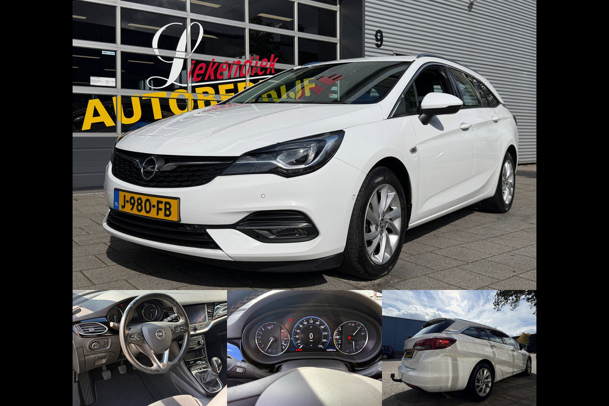 Opel Astra Sports Tourer 1.2 Turbo Elegance - Navigatie I Airco I LED I PDC I Sport velgen I Leer/ Alcantara Dealer onderhouden