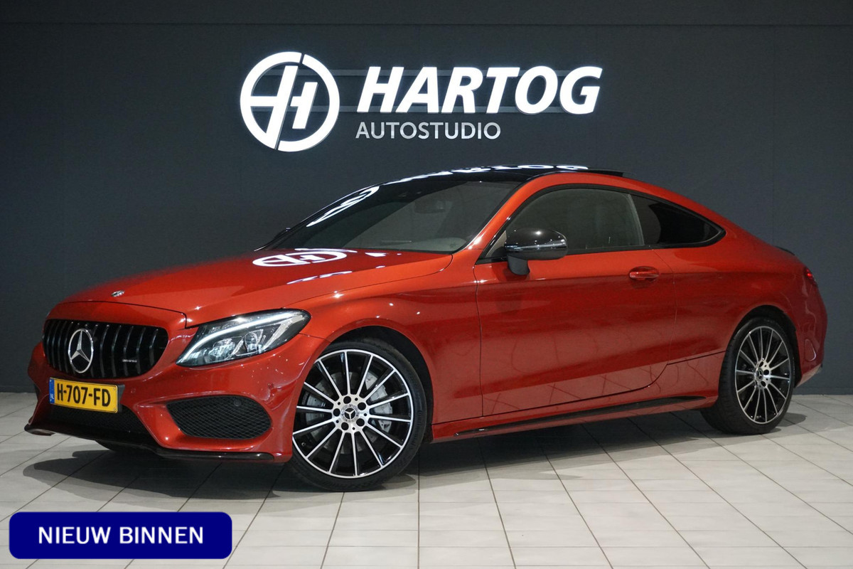 Mercedes-Benz C-Klasse Coupé 250 AMG-line 211PK + PANORAMA / CAMERA / STOELVERWARMING