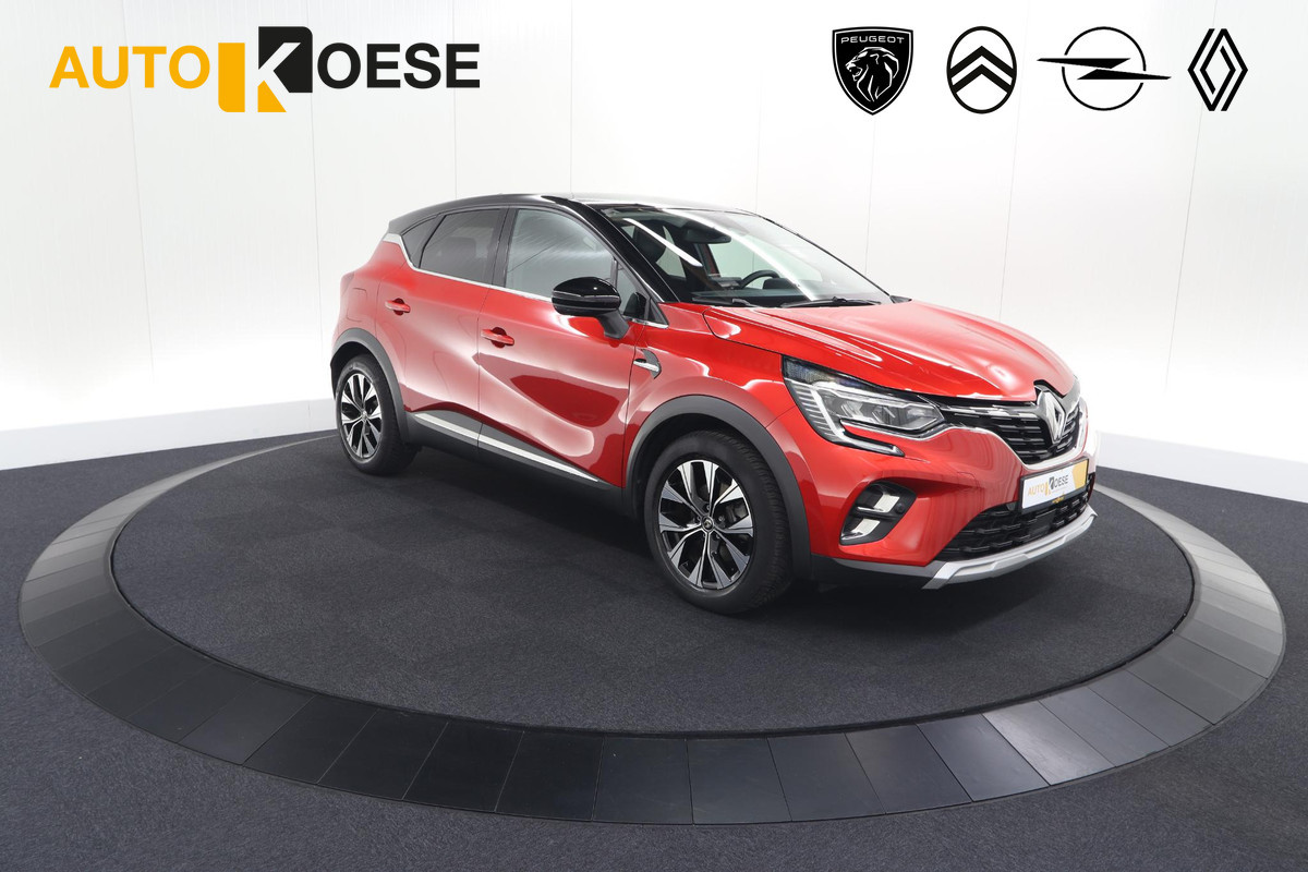 Renault Captur 1.6 E-Tech full hybrid 145 techno | Navigatie | Camera | Apple Carplay | 9.3 Inch Grootscherm