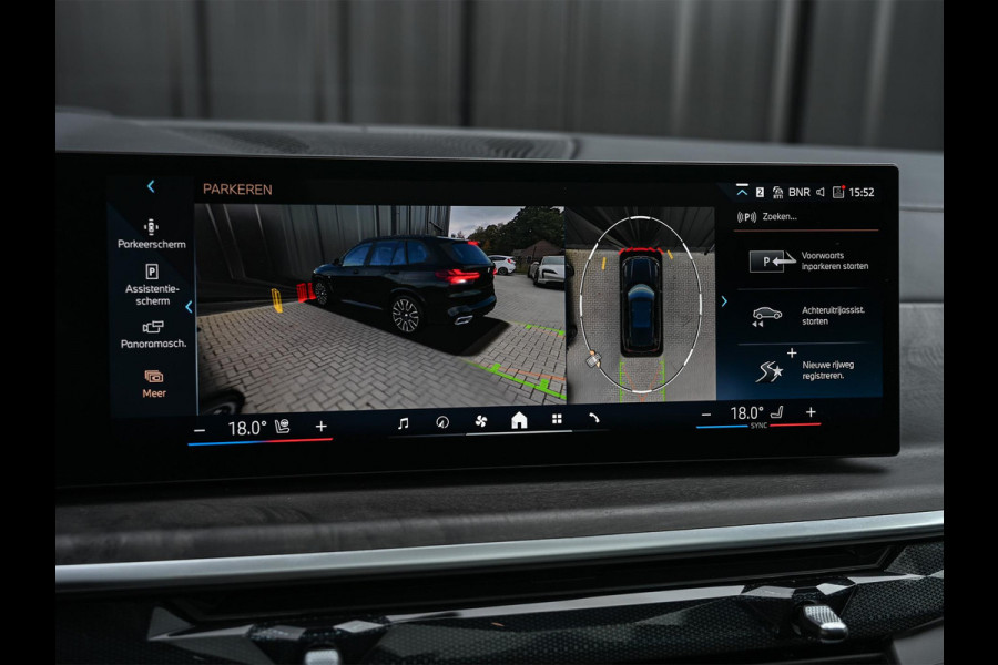BMW X5 xDrive50e | M-Sport Pro | Alcantara Hemelbekleding | 360 Camera | HUD | Harman/Kardon | Active Steering | Luchtvering | Memory Seat | Stoelverwarming + Ventilatie | Trekhaak | Comfort access | Iconic glow | Ambiance Interieur |