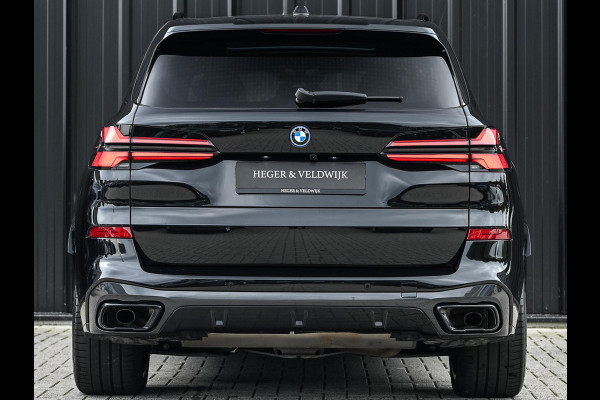 BMW X5 xDrive50e | M-Sport Pro | Alcantara Hemelbekleding | 360 Camera | HUD | Harman/Kardon | Active Steering | Luchtvering | Memory Seat | Stoelverwarming + Ventilatie | Trekhaak | Comfort access | Iconic glow | Ambiance Interieur |