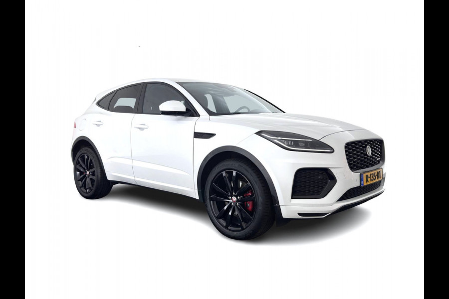 Jaguar E-Pace 1.5 P300e AWD R-Dynamic HSE (Plug-in) {SoH-99%} (INCL.BTW) *LEATHER | FULL-LED | MEMORY-PACK | MERIDIAN-SOUND | BLIND-SPOT | CAMERA | NAVI-FULLMAP | HEATED-SPORTSEATS | DAB+ | KEYLESS | ECC | PDC | CRUISE | 20''ALU*