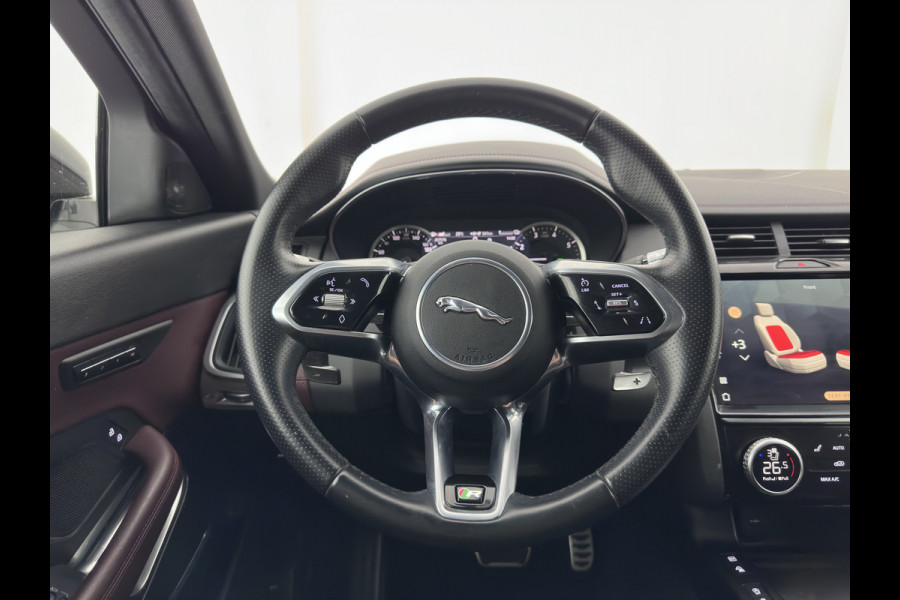 Jaguar E-Pace 1.5 P300e AWD R-Dynamic HSE (Plug-in) {SoH-99%} (INCL.BTW) *LEATHER | FULL-LED | MEMORY-PACK | MERIDIAN-SOUND | BLIND-SPOT | CAMERA | NAVI-FULLMAP | HEATED-SPORTSEATS | DAB+ | KEYLESS | ECC | PDC | CRUISE | 20''ALU*