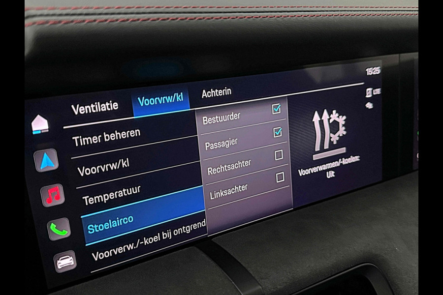 Porsche Taycan GTS 93 kWh | Luchtvering | Passagier-Display | 360 Camera | ACC | Inno-Drive | Sportstoelen | Panorama | Sport-Chrono | BOSE | Warmtepomp | Memory | Matrix-LED | 4-Zone Climate Control | Stuurverwarming | Stoelverwarming V+A | Keyless-Entry | 21 inch |