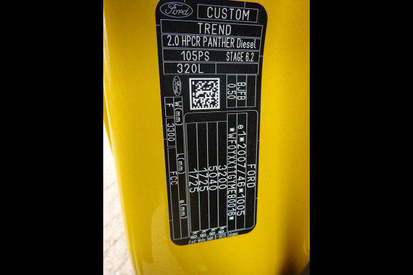 Ford Transit Custom 320 2.0 TDCI L2H2 Trend AIRCO CRUISE CONTROL EX HEIJMANS