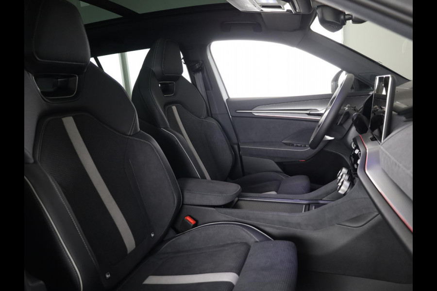 Škoda Kodiaq 1.5 TSI PHEV Sportline Business 204 pk 6 versn. DSG | Dynamic Chassis Control Pakket | Comfort Pakket | Head-up display | Parkeer Pakket | Winter Pakket | Trekhaak | Panoramadak |  20" lichtmetalen velgen Rila aero, antraciet zwart