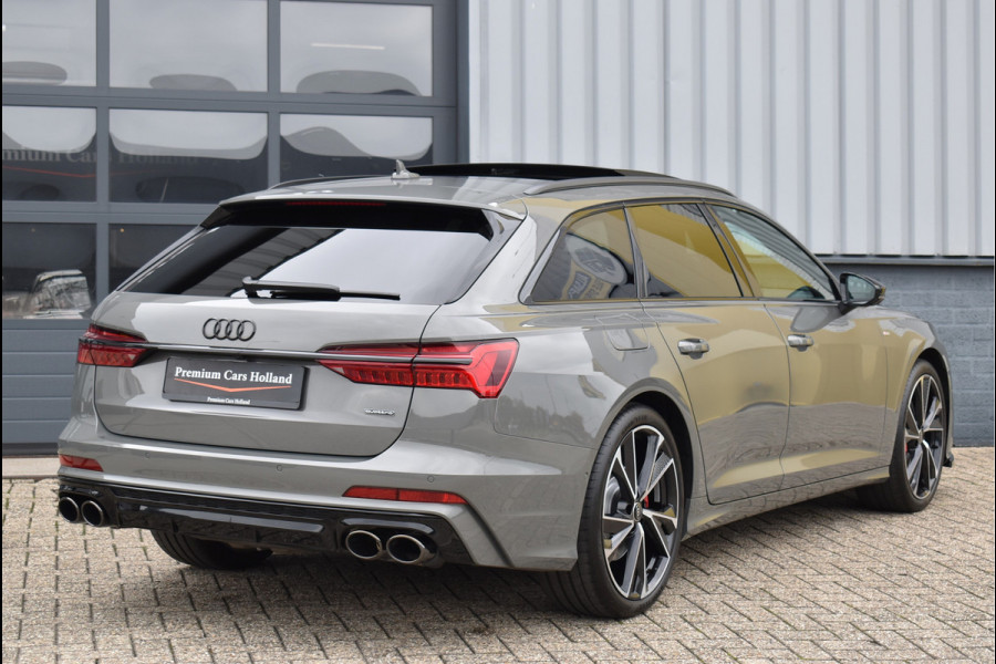 Audi A6 Avant 55 TFSI e Quattro S-Line Competition 367 Pk Rs-Stoel Pano Soft-Close ACC Sfeerverlichting S6 21 Inch