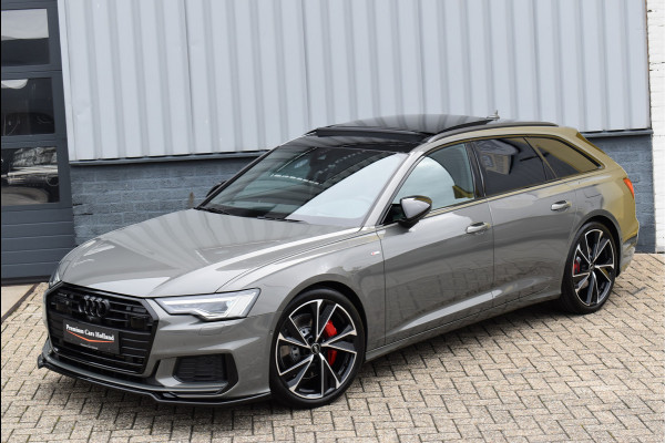 Audi A6 Avant 55 TFSI e Quattro S-Line Competition 367 Pk Rs-Stoel Pano Soft-Close ACC Sfeerverlichting S6 21 Inch