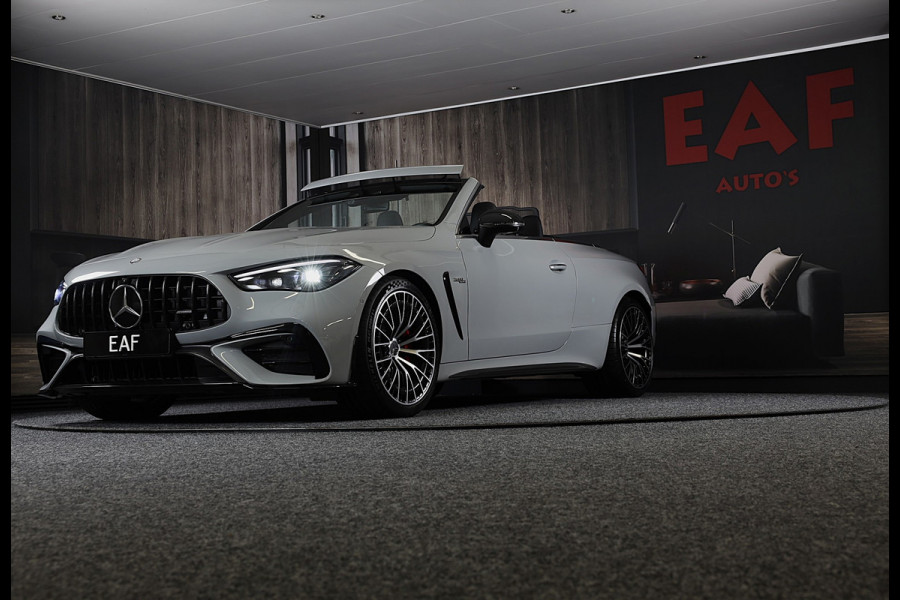 Mercedes-Benz CLE Cabriolet AMG 53 4MATIC+ / Performance Stoelen / Acc / Verkoeling / Memory / Burmester / Head Up / 360 Camera