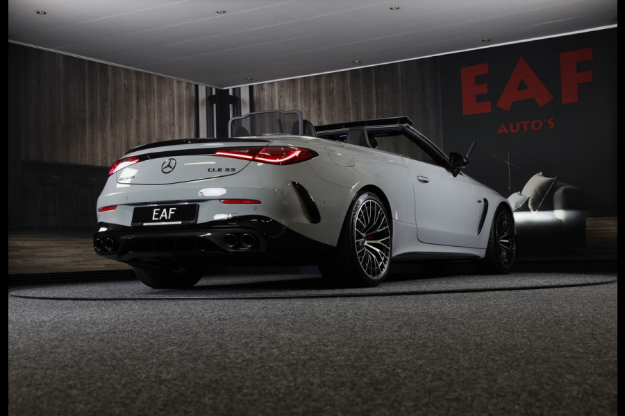 Mercedes-Benz CLE Cabriolet AMG 53 4MATIC+ / Performance Stoelen / Acc / Verkoeling / Memory / Burmester / Head Up / 360 Camera