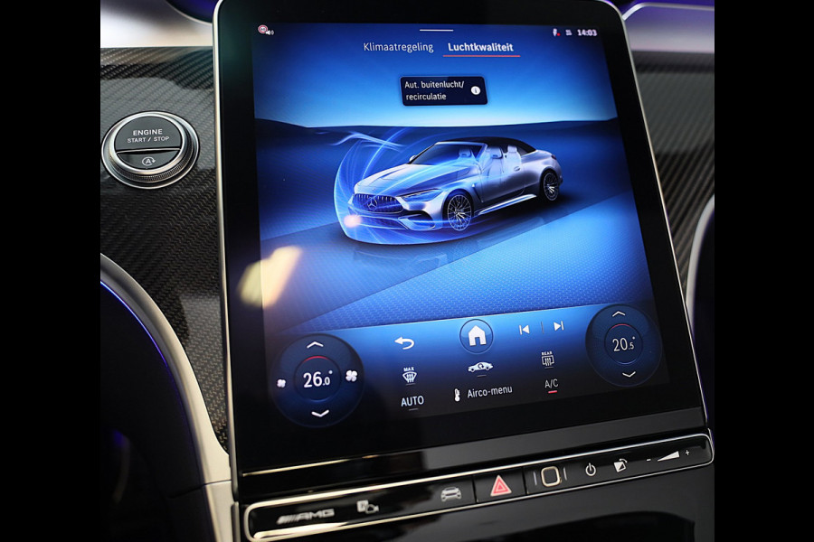 Mercedes-Benz CLE Cabriolet AMG 53 4MATIC+ / Performance Stoelen / Acc / Verkoeling / Memory / Burmester / Head Up / 360 Camera