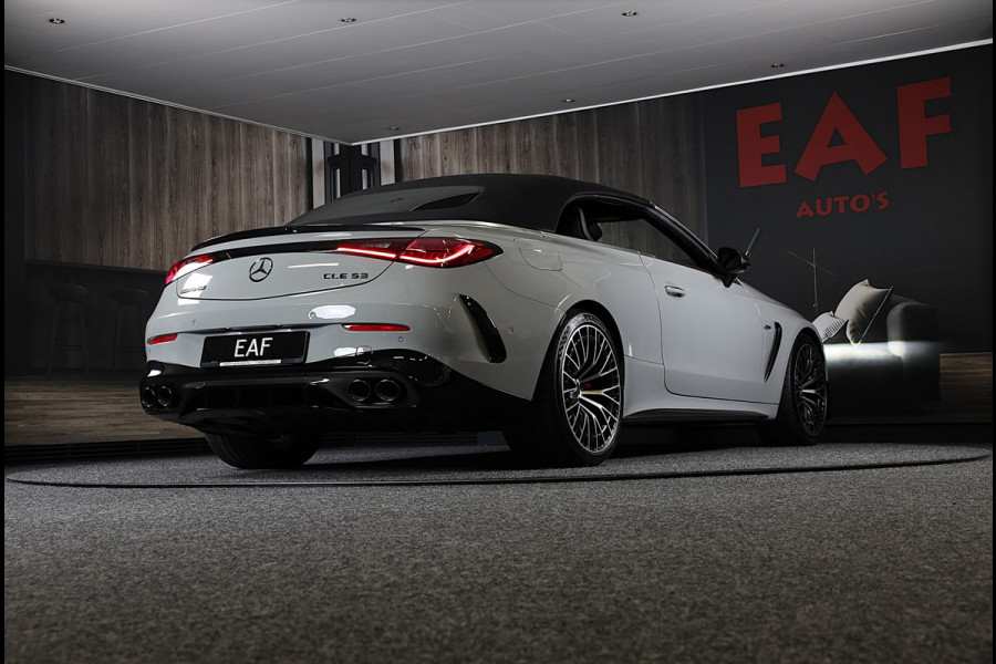 Mercedes-Benz CLE Cabriolet AMG 53 4MATIC+ / Performance Stoelen / Acc / Verkoeling / Memory / Burmester / Head Up / 360 Camera