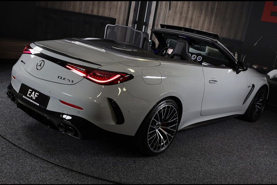 Mercedes-Benz CLE Cabriolet AMG 53 4MATIC+ / Performance Stoelen / Acc / Verkoeling / Memory / Burmester / Head Up / 360 Camera