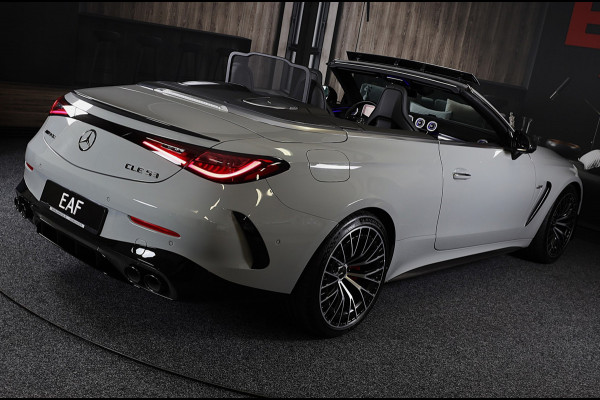Mercedes-Benz CLE Cabriolet AMG 53 4MATIC+ / Performance Stoelen / Acc / Verkoeling / Memory / Burmester / Head Up / 360 Camera