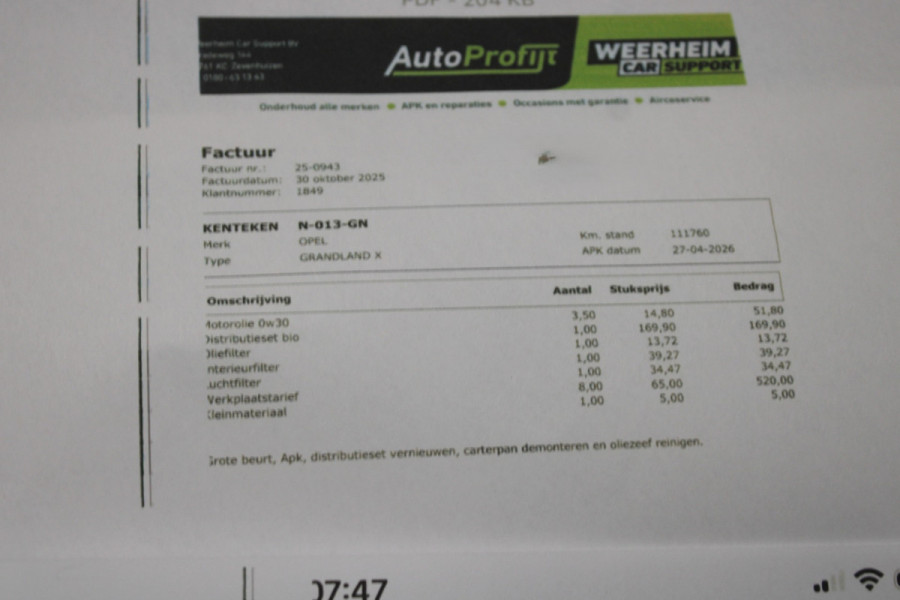 Opel Grandland X 1.2 Turbo Edition |Stoel/stuur verw.|Navi|