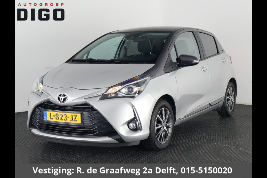Toyota Yaris 1.0 VVT-i Y20 Bi-Tone | Garantie tot 05-2029! | Navigatie | Camera | Cruise Control | Privacy Glass