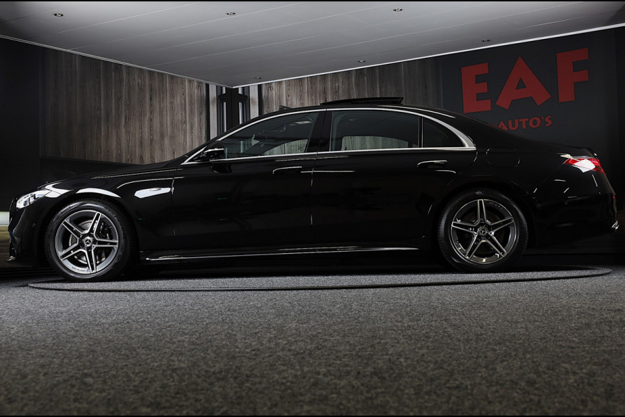 Mercedes-Benz S-Klasse 580 e 4MATIC Lang AMG Line / Chauffeurspakket Plus / Massage / Koptelefoons / Head Up / Pano / 360 Camera