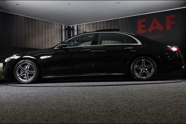 Mercedes-Benz S-Klasse 580 e 4MATIC Lang AMG Line / Chauffeurspakket Plus / Massage / Koptelefoons / Head Up / Pano / 360 Camera