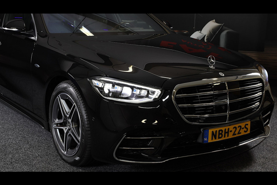 Mercedes-Benz S-Klasse 580 e 4MATIC Lang AMG Line / Chauffeurspakket Plus / Massage / Koptelefoons / Head Up / Pano / 360 Camera