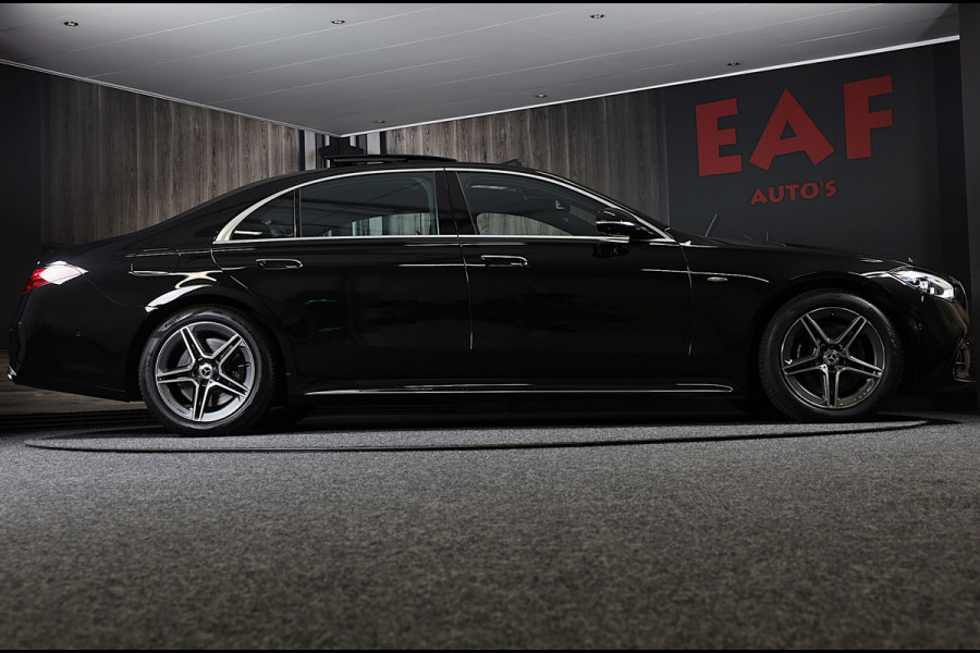 Mercedes-Benz S-Klasse 580 e 4MATIC Lang AMG Line / Chauffeurspakket Plus / Massage / Koptelefoons / Head Up / Pano / 360 Camera