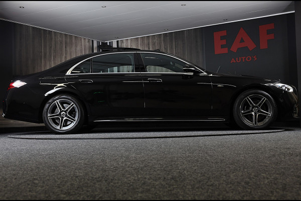 Mercedes-Benz S-Klasse 580 e 4MATIC Lang AMG Line / Chauffeurspakket Plus / Massage / Koptelefoons / Head Up / Pano / 360 Camera