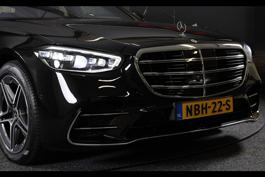 Mercedes-Benz S-Klasse 580 e 4MATIC Lang AMG Line / Chauffeurspakket Plus / Massage / Koptelefoons / Head Up / Pano / 360 Camera