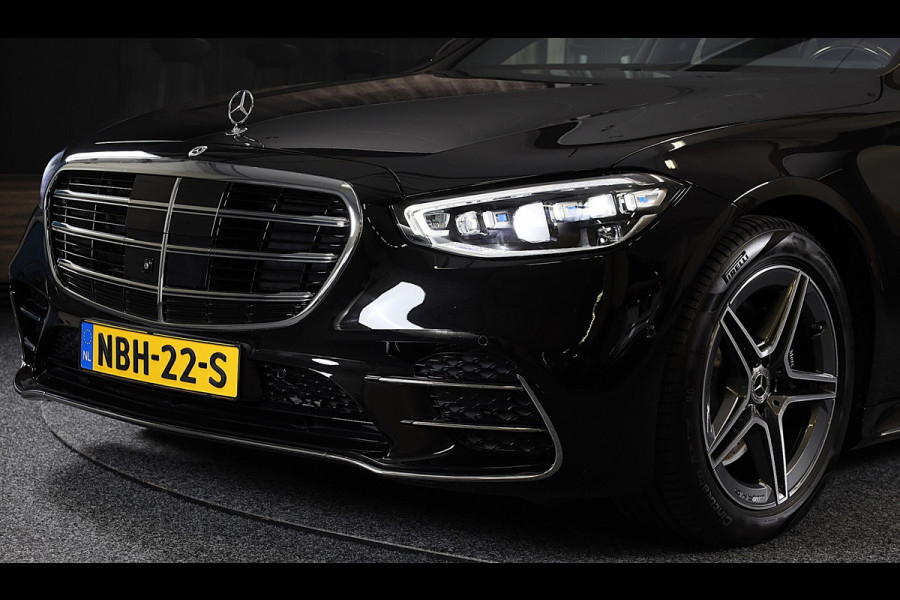 Mercedes-Benz S-Klasse 580 e 4MATIC Lang AMG Line / Chauffeurspakket Plus / Massage / Koptelefoons / Head Up / Pano / 360 Camera