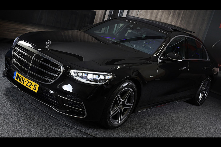 Mercedes-Benz S-Klasse 580 e 4MATIC Lang AMG Line / Chauffeurspakket Plus / Massage / Koptelefoons / Head Up / Pano / 360 Camera