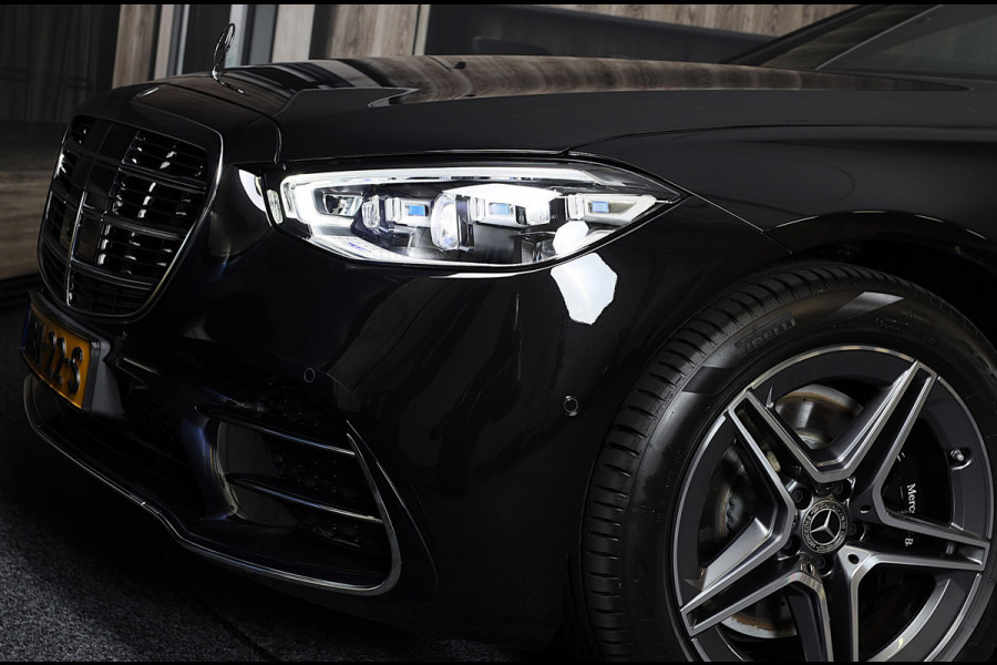 Mercedes-Benz S-Klasse 580 e 4MATIC Lang AMG Line / Chauffeurspakket Plus / Massage / Koptelefoons / Head Up / Pano / 360 Camera