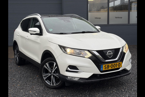Nissan QASHQAI 1.2 N-Connecta ✓Ketting vv in 07-2023✓360° Camera✓2e Eigenaar✓Pano✓Navi✓Keyless✓116pk✓Pdc V+A✓18"Lm velgen✓Clima✓Cruise✓Rijstrooksensor✓6 Bak✓Dodehoeksenor✓N.A.P✓Apk tot 09-2027