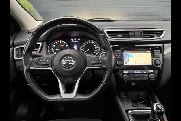 Nissan QASHQAI 1.2 N-Connecta ✓Ketting vv in 07-2023✓360° Camera✓2e Eigenaar✓Pano✓Navi✓Keyless✓116pk✓Pdc V+A✓18"Lm velgen✓Clima✓Cruise✓Rijstrooksensor✓6 Bak✓Dodehoeksenor✓N.A.P✓Apk tot 09-2027