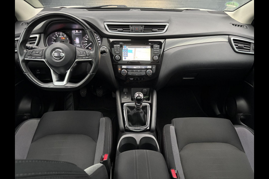 Nissan QASHQAI 1.2 N-Connecta ✓Ketting vv in 07-2023✓360° Camera✓2e Eigenaar✓Pano✓Navi✓Keyless✓116pk✓Pdc V+A✓18"Lm velgen✓Clima✓Cruise✓Rijstrooksensor✓6 Bak✓Dodehoeksenor✓N.A.P✓Apk tot 09-2027