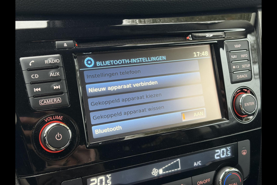 Nissan QASHQAI 1.2 N-Connecta ✓Ketting vv in 07-2023✓360° Camera✓2e Eigenaar✓Pano✓Navi✓Keyless✓116pk✓Pdc V+A✓18"Lm velgen✓Clima✓Cruise✓Rijstrooksensor✓6 Bak✓Dodehoeksenor✓N.A.P✓Apk tot 09-2027