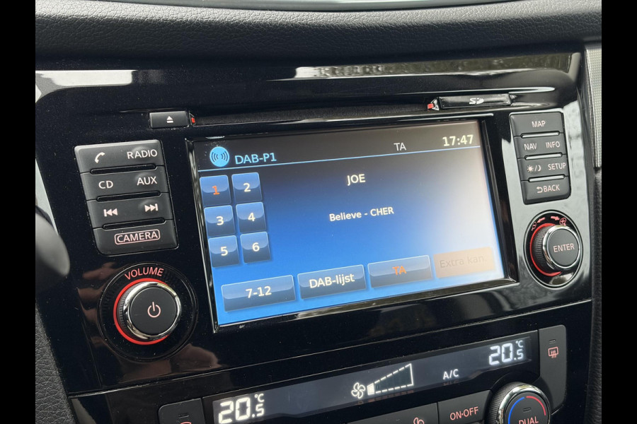 Nissan QASHQAI 1.2 N-Connecta ✓Ketting vv in 07-2023✓360° Camera✓2e Eigenaar✓Pano✓Navi✓Keyless✓116pk✓Pdc V+A✓18"Lm velgen✓Clima✓Cruise✓Rijstrooksensor✓6 Bak✓Dodehoeksenor✓N.A.P✓Apk tot 09-2027