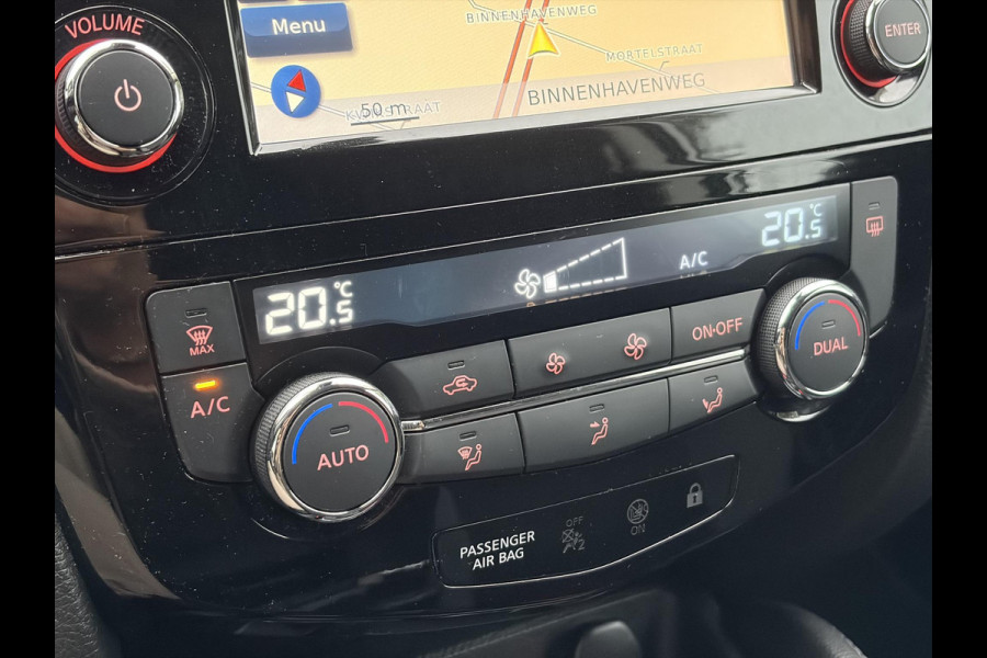 Nissan QASHQAI 1.2 N-Connecta ✓Ketting vv in 07-2023✓360° Camera✓2e Eigenaar✓Pano✓Navi✓Keyless✓116pk✓Pdc V+A✓18"Lm velgen✓Clima✓Cruise✓Rijstrooksensor✓6 Bak✓Dodehoeksenor✓N.A.P✓Apk tot 09-2027