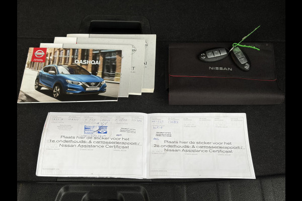 Nissan QASHQAI 1.2 N-Connecta ✓Ketting vv in 07-2023✓360° Camera✓2e Eigenaar✓Pano✓Navi✓Keyless✓116pk✓Pdc V+A✓18"Lm velgen✓Clima✓Cruise✓Rijstrooksensor✓6 Bak✓Dodehoeksenor✓N.A.P✓Apk tot 09-2027