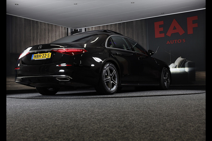 Mercedes-Benz S-Klasse 580 e 4MATIC Lang AMG Line / Chauffeurspakket Plus / Massage / Koptelefoons / Head Up / Pano / 360 Camera