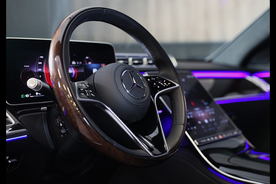 Mercedes-Benz S-Klasse 580 e 4MATIC Lang AMG Line / Chauffeurspakket Plus / Massage / Koptelefoons / Head Up / Pano / 360 Camera